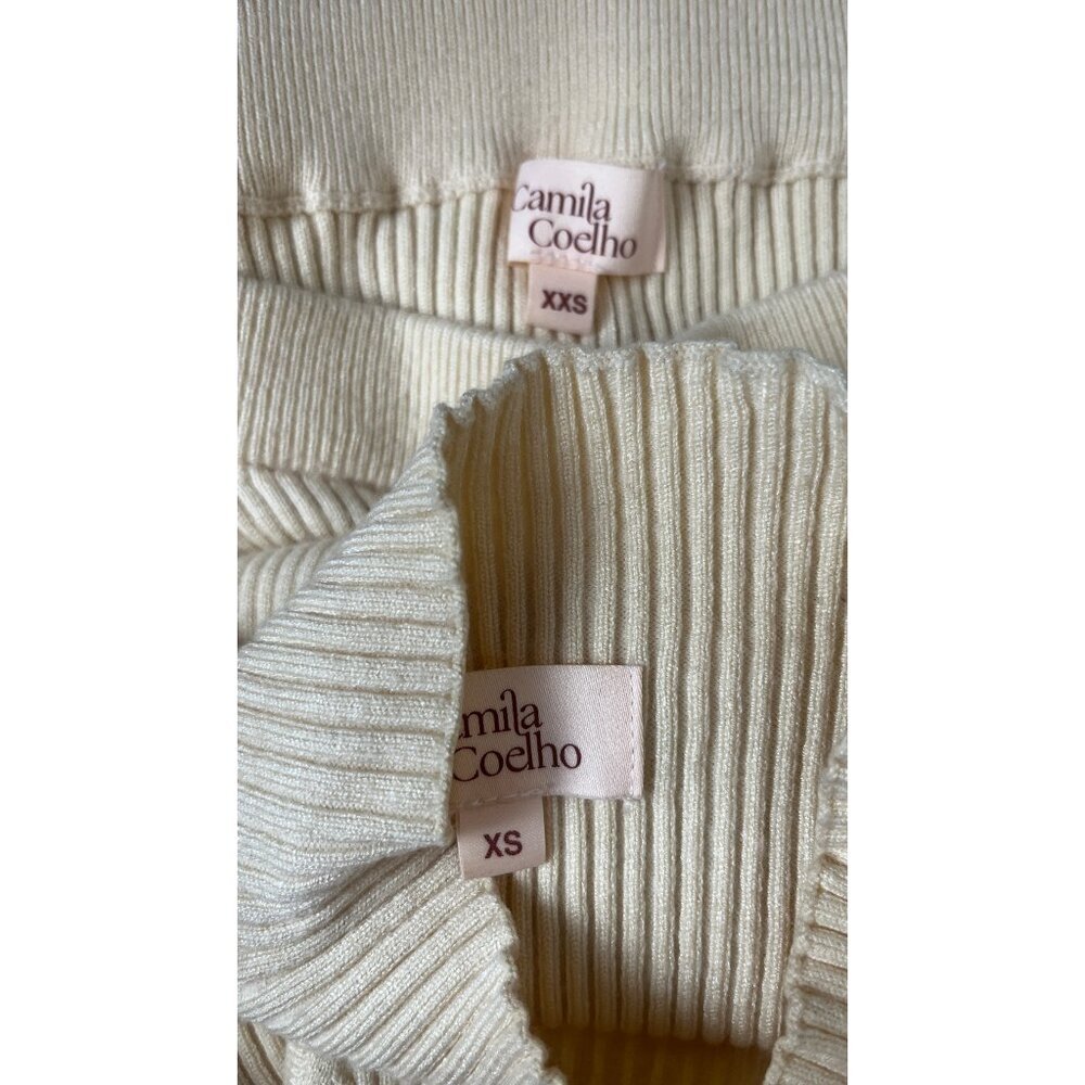 CAMILA COELHO LOUNGE KNIT TOP AND PANT SET 2 - Picture 12 of 13